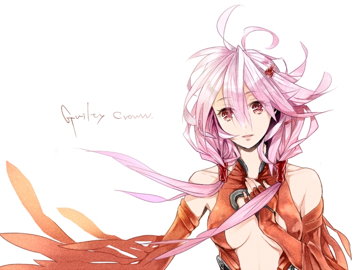 yuzuriha inori (guilty crown) drawn by uehara_taichi