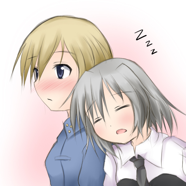sanya v. litvyak and eila ilmatar juutilainen (world witches series and 1 more) drawn by narumi_yuu_(imitmoon)