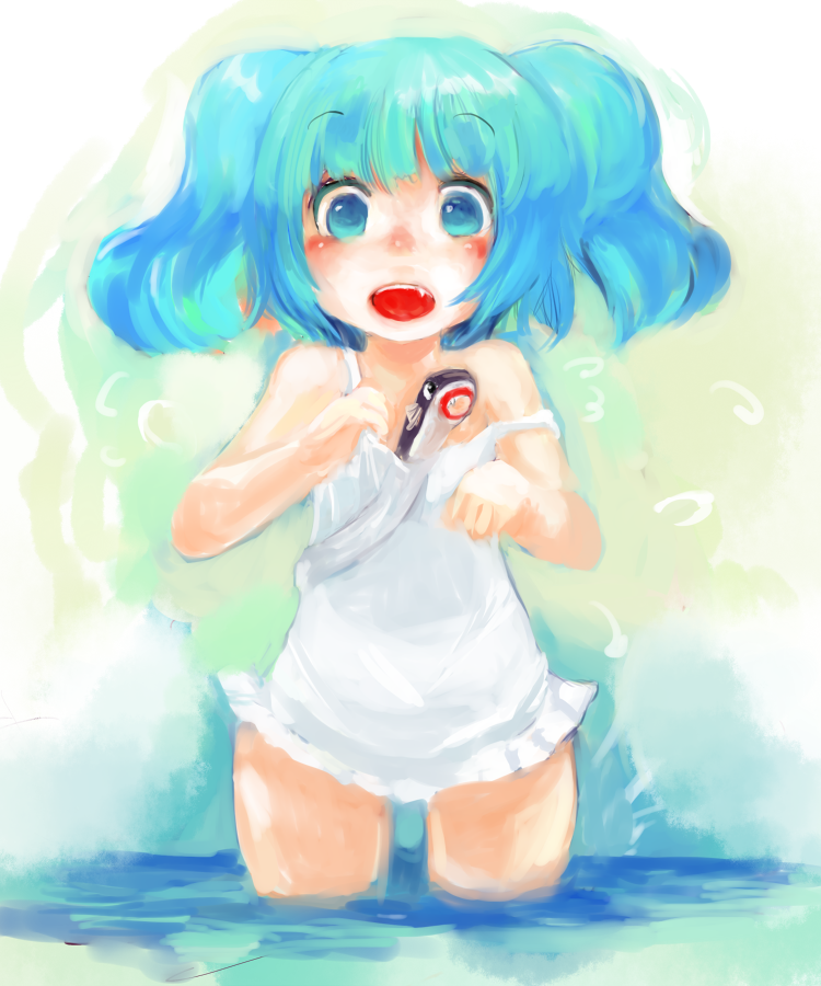 kawashiro nitori (touhou) drawn by maccha_cocoa_(mococo)