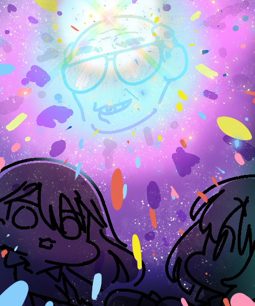amate yuzuriha, nyaan, and tomino yoshiyuki (gundam and 2 more) drawn by jazz_jack