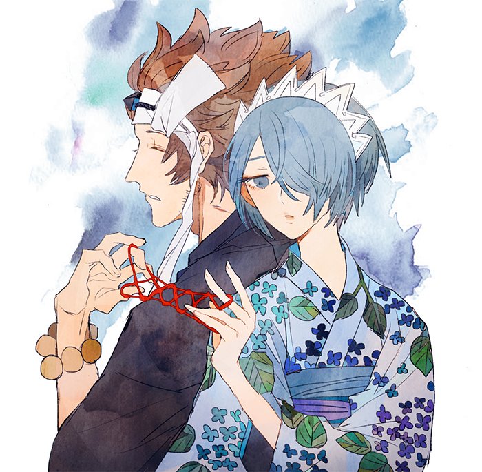 setsuna and azama (fire emblem and 1 more) drawn by shourou_kanna