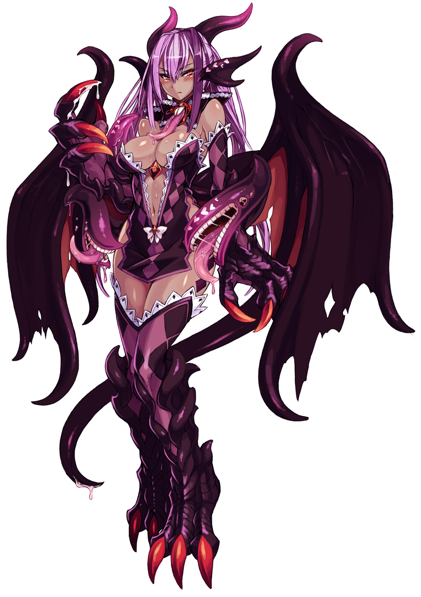 jabberwock (monster girl encyclopedia and 1 more) drawn by kenkou_cross