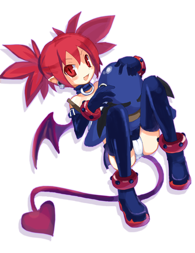 etna and prinny (disgaea and 1 more) drawn by kurot