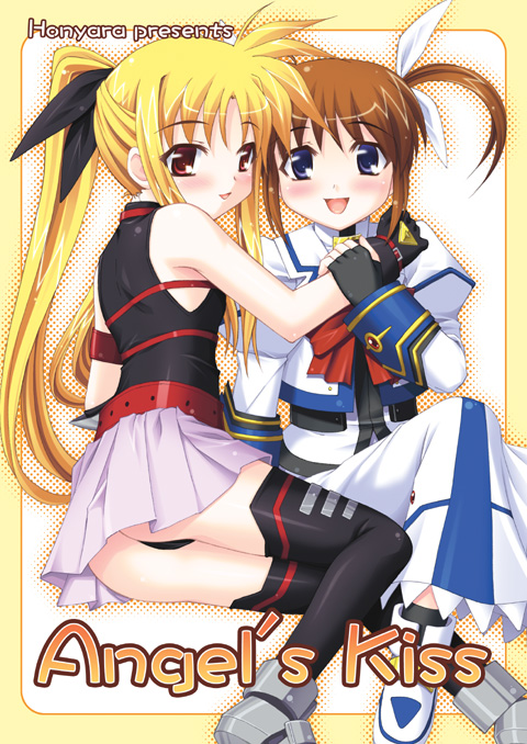 fate testarossa and takamachi nanoha (lyrical nanoha and 2 more) drawn by kariga
