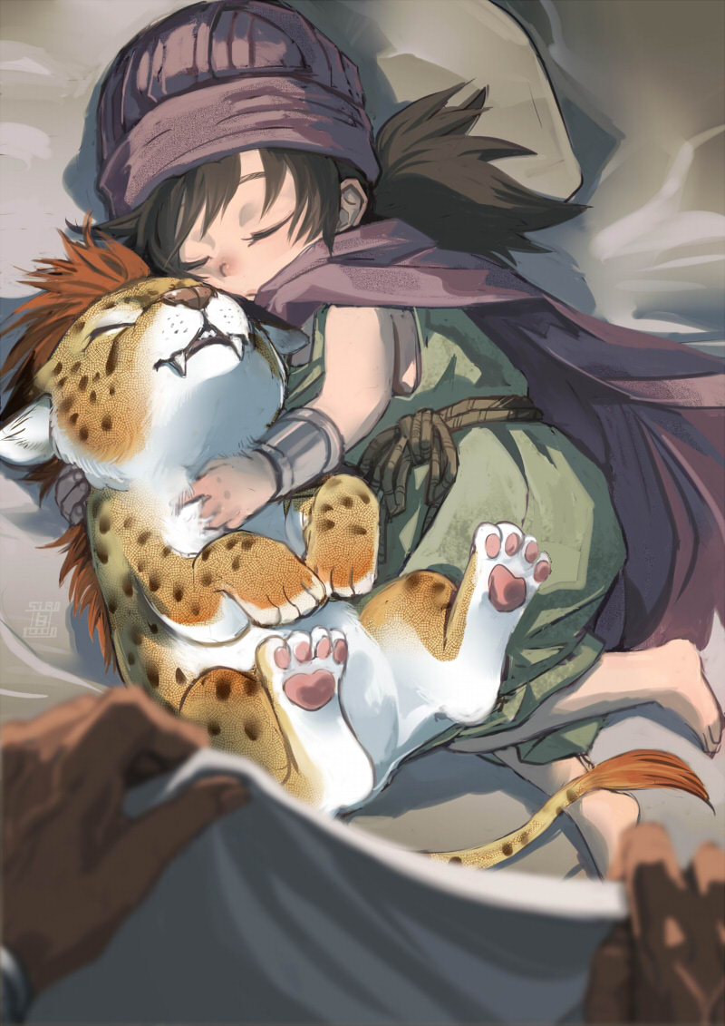 hero and borongo (dragon quest and 1 more) drawn by shiroton_(kazamineko)