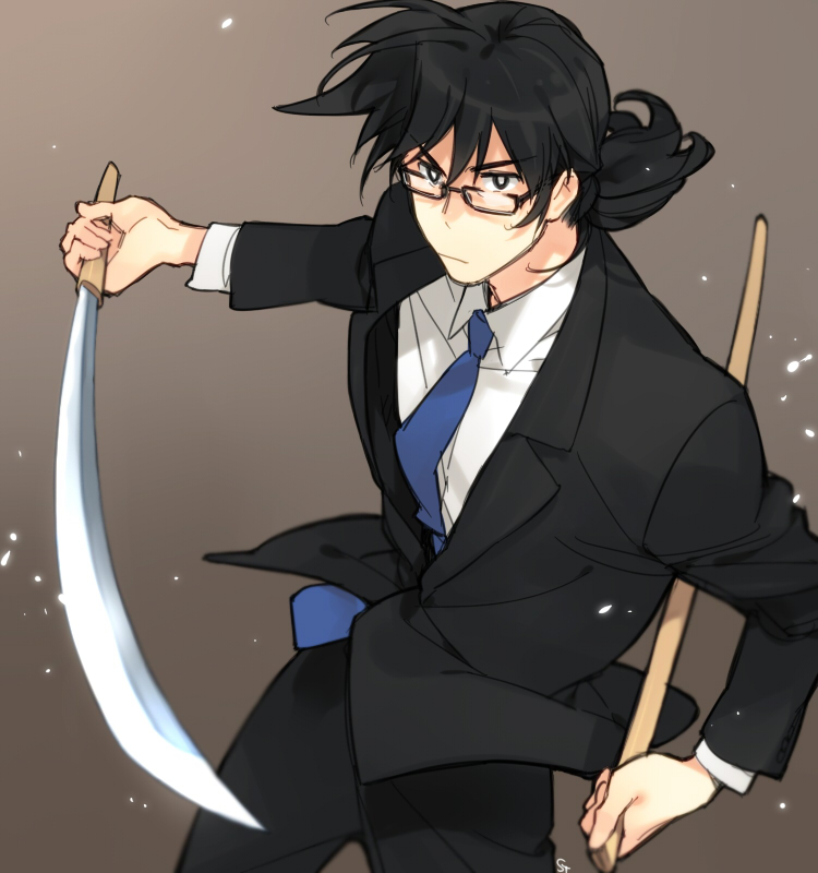 ishikawa goemon xiii (lupin iii) drawn by toujou_sakana
