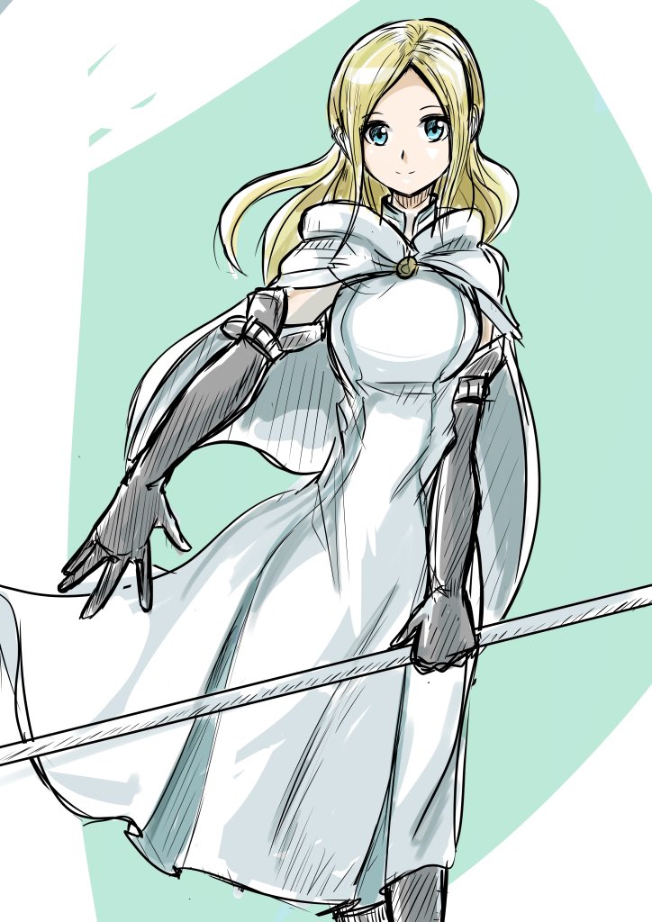 ophilia clement (octopath traveler and 1 more) drawn by yukara-msma
