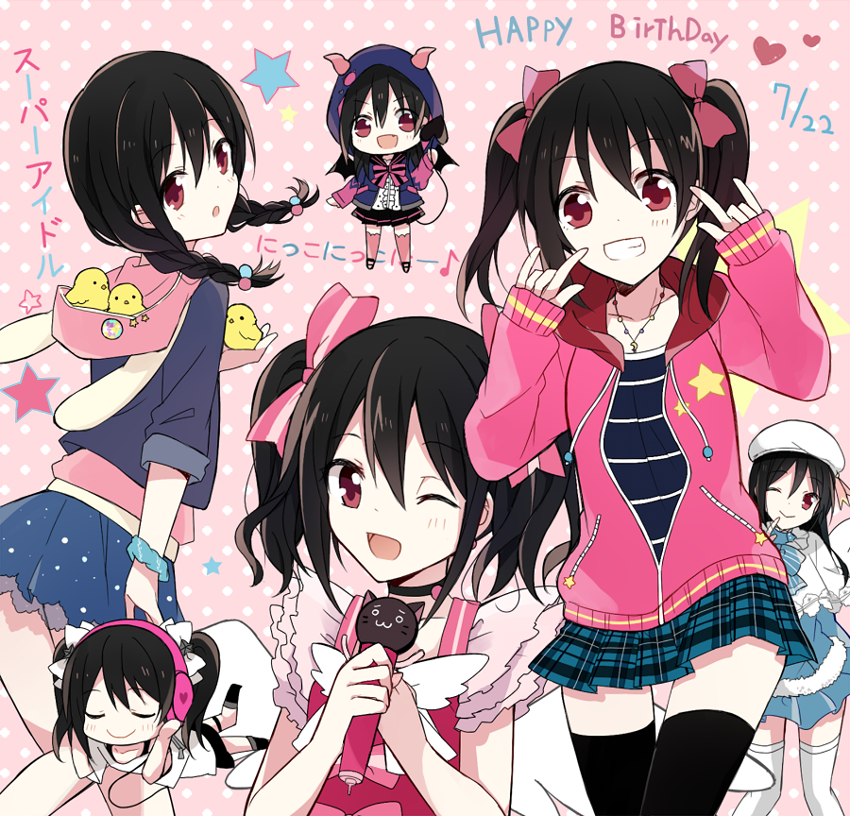 yazawa nico (love live! and 1 more) drawn by yimu