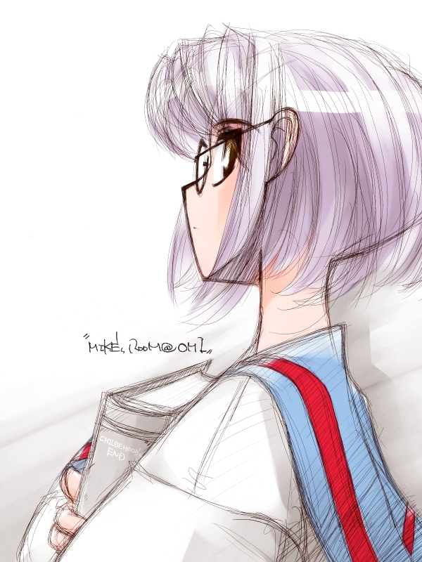 nagato yuki (suzumiya haruhi no yuuutsu) drawn by mike156