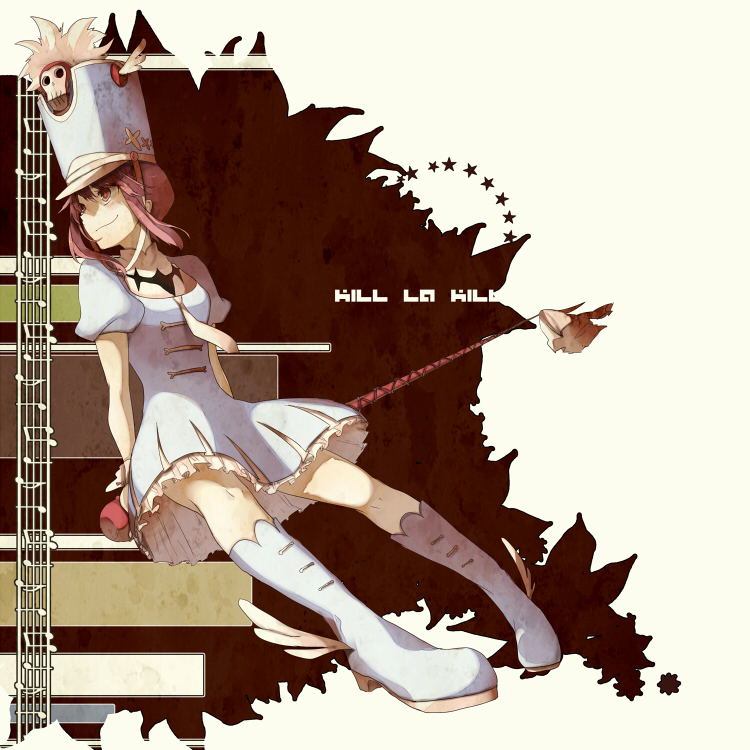 jakuzure nonon (kill la kill) drawn by kazutake_hazano