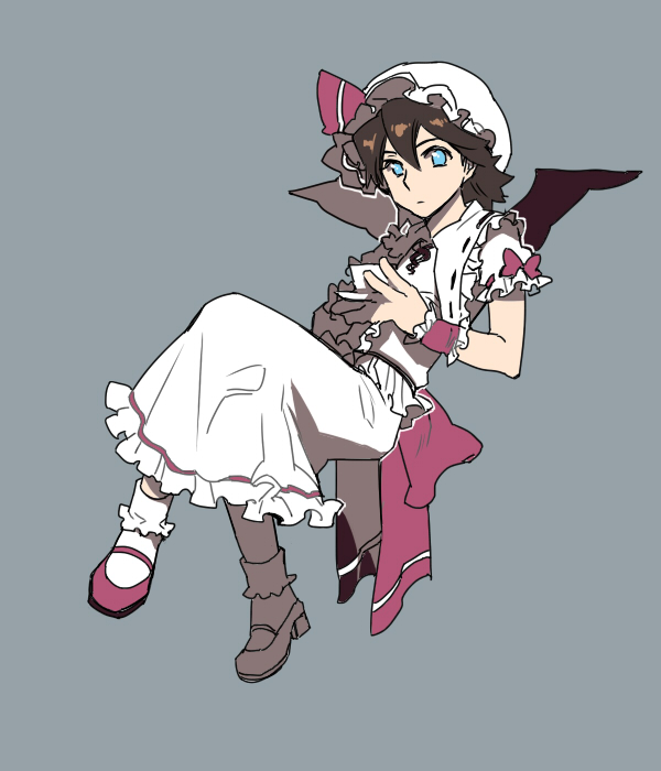 remilia scarlet and fideo aldena (touhou and 1 more) drawn by moros1
