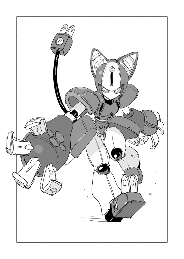 peppercat (medarot and 1 more) drawn by birdhatter