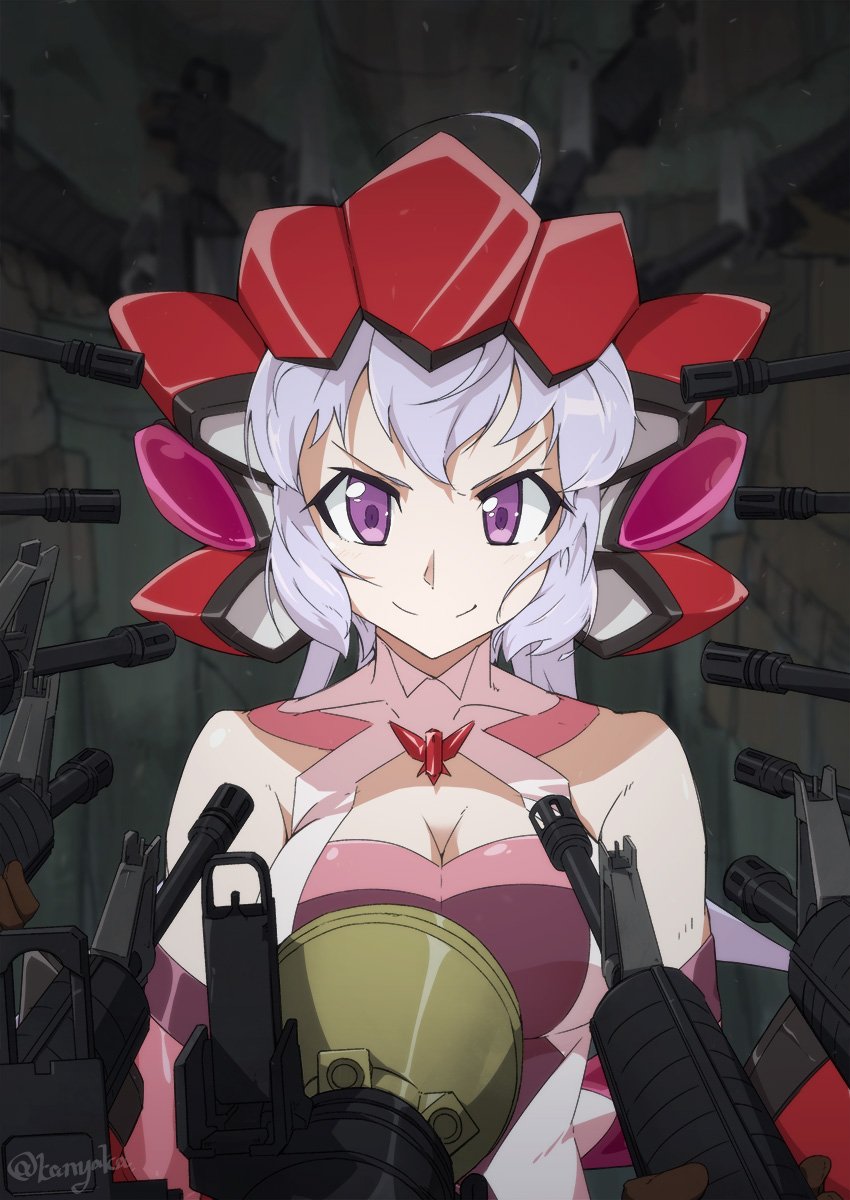yukine chris (senki zesshou symphogear and 1 more) drawn by hakuu_kanaka