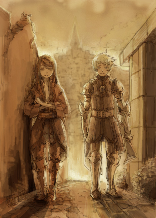 yuri lowell and flynn scifo (tales of and 1 more) drawn by inukawa_moi