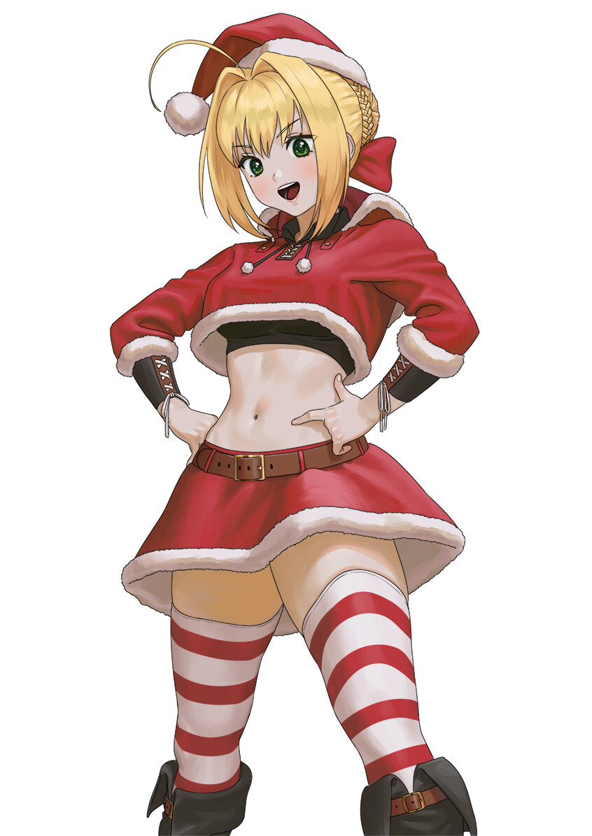 nero claudius (fate and 2 more) drawn by carlo_montie
