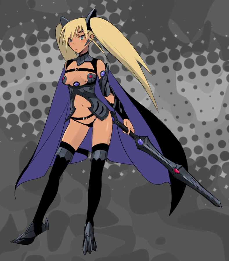 elina and ruler of fangs elina (queen's blade and 1 more) drawn by koutarou_(farthest)