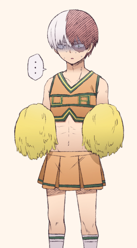 todoroki shoto (boku no hero academia) drawn by hans.b