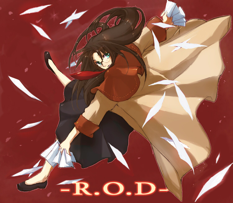 yomiko readman (read or die) drawn by sunege