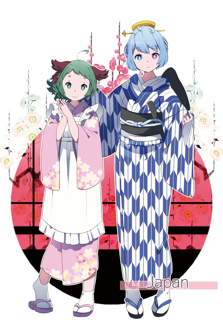 tatara kogasa and kasodani kyouko (touhou) drawn by namauni