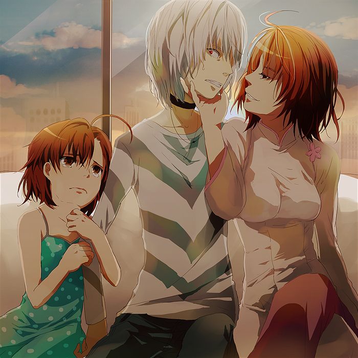 accelerator, last order, and misaka worst (toaru majutsu no index and 1 more) drawn by bettyannnewaters