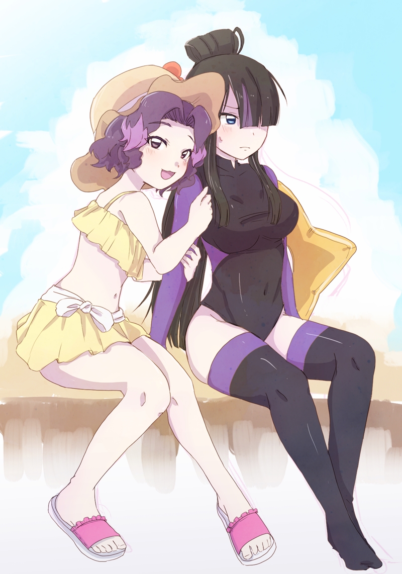 tsukiyama chiaki and oga momiji (shinkalion and 1 more) drawn by chagagin_t