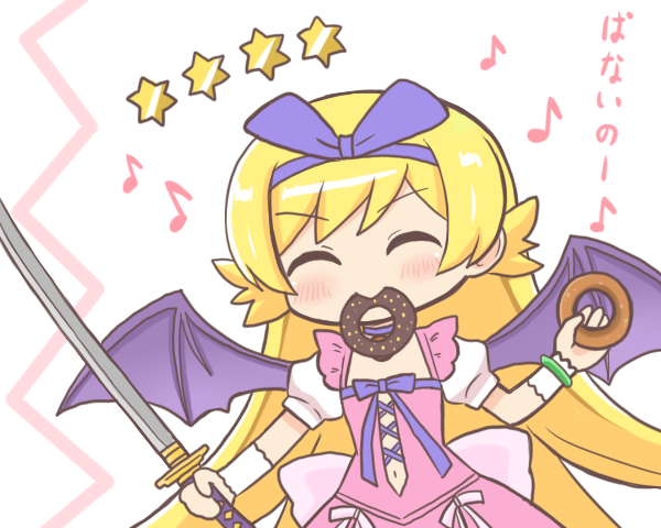 oshino shinobu (mahou shoujo madoka magica and 2 more) drawn by reverse_(bluefencer)