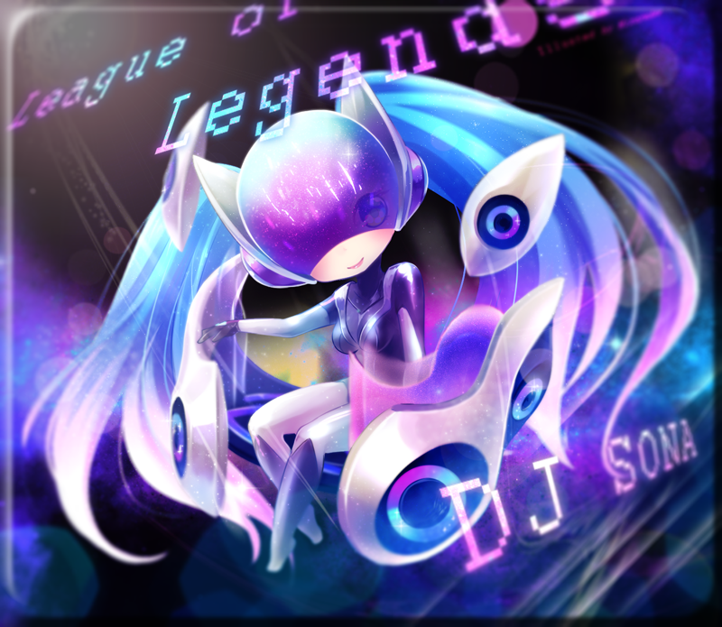 sona and dj sona (league of legends) drawn by mizoreame