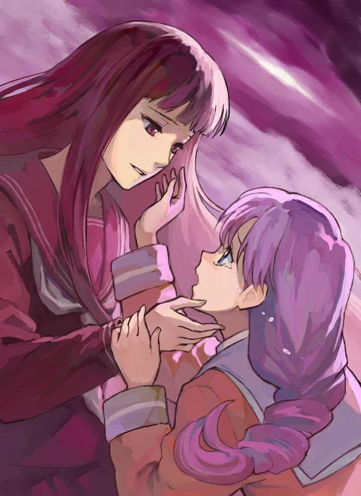 hirasaka hatsune and miyama kanako (atlach-nacha) drawn by sbk