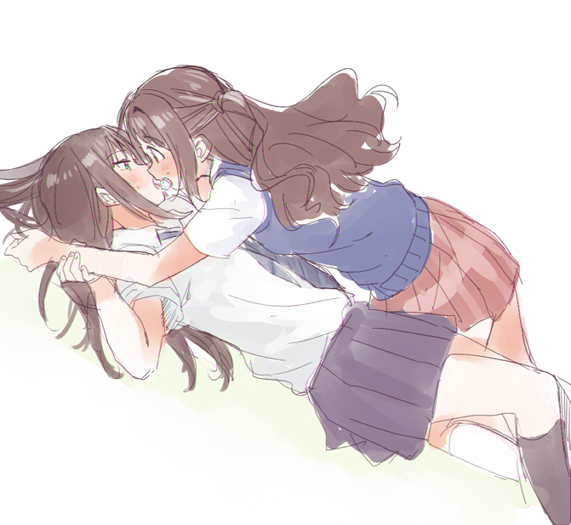 shibuya rin and shimamura uzuki (idolmaster and 1 more) drawn by nagiriku912