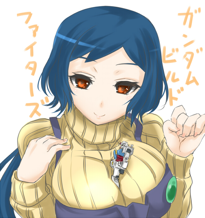 rx-78-2 gundam and iori rinko (gundam and 1 more) drawn by ajino_(sakanahen)