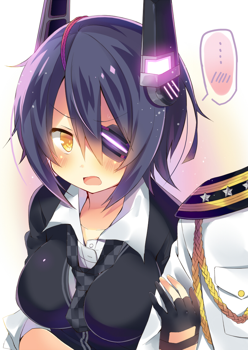 admiral and tenryuu (kantai collection) drawn by uzuki_asa