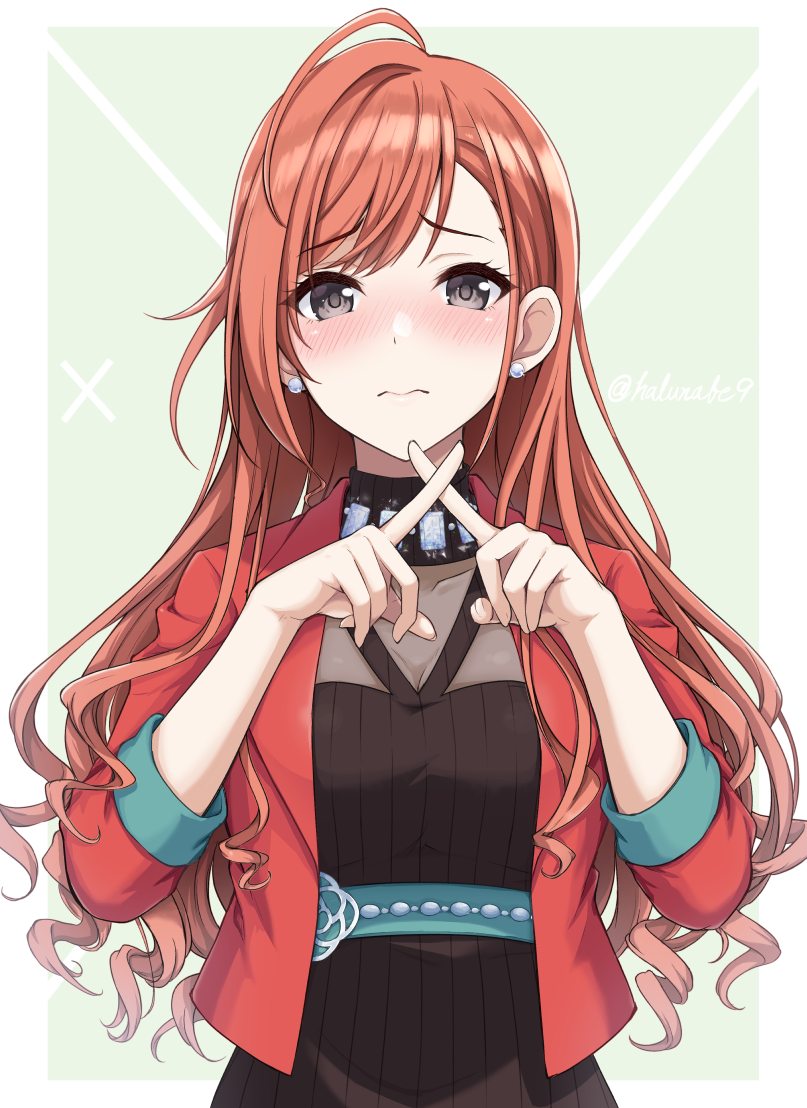 arisugawa natsuha (idolmaster and 1 more) drawn by harunabe_(refresh_star)