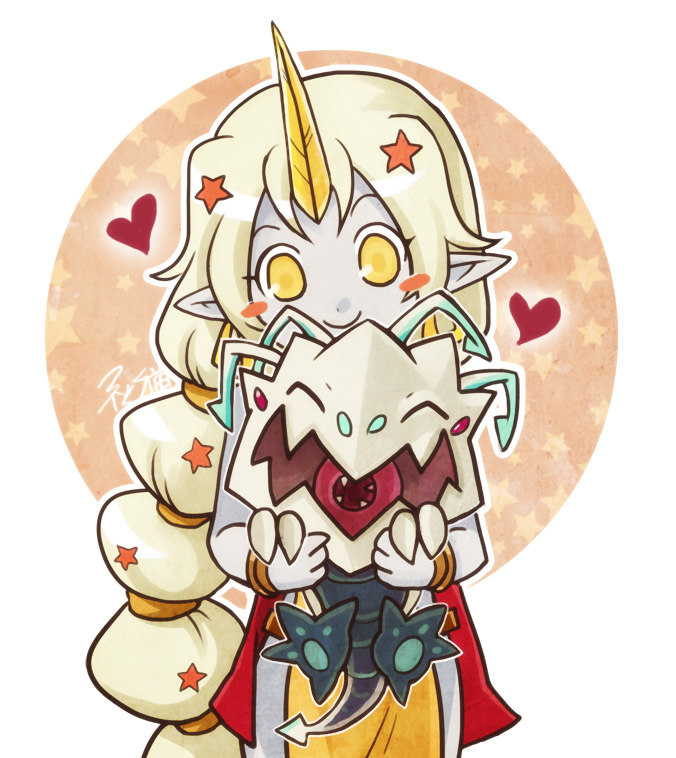 soraka and kog'maw (league of legends) drawn by aa2233a