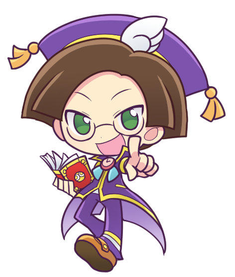 puyo and klug (puyopuyo and 1 more) drawn by fukumitsu_(kirarirorustar)