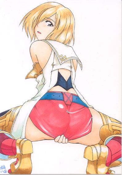 ashelia b'nargin dalmasca (final fantasy and 1 more) drawn by mikagami_sou