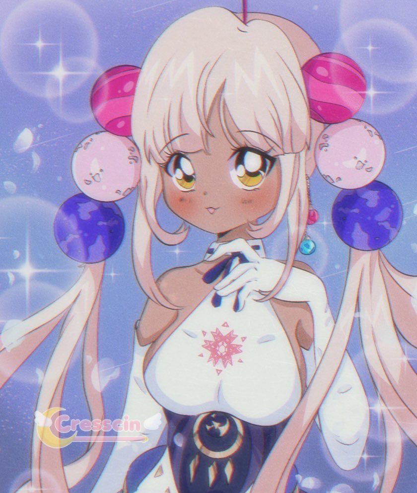 tsukumo sana (hololive and 1 more) drawn by cresscin