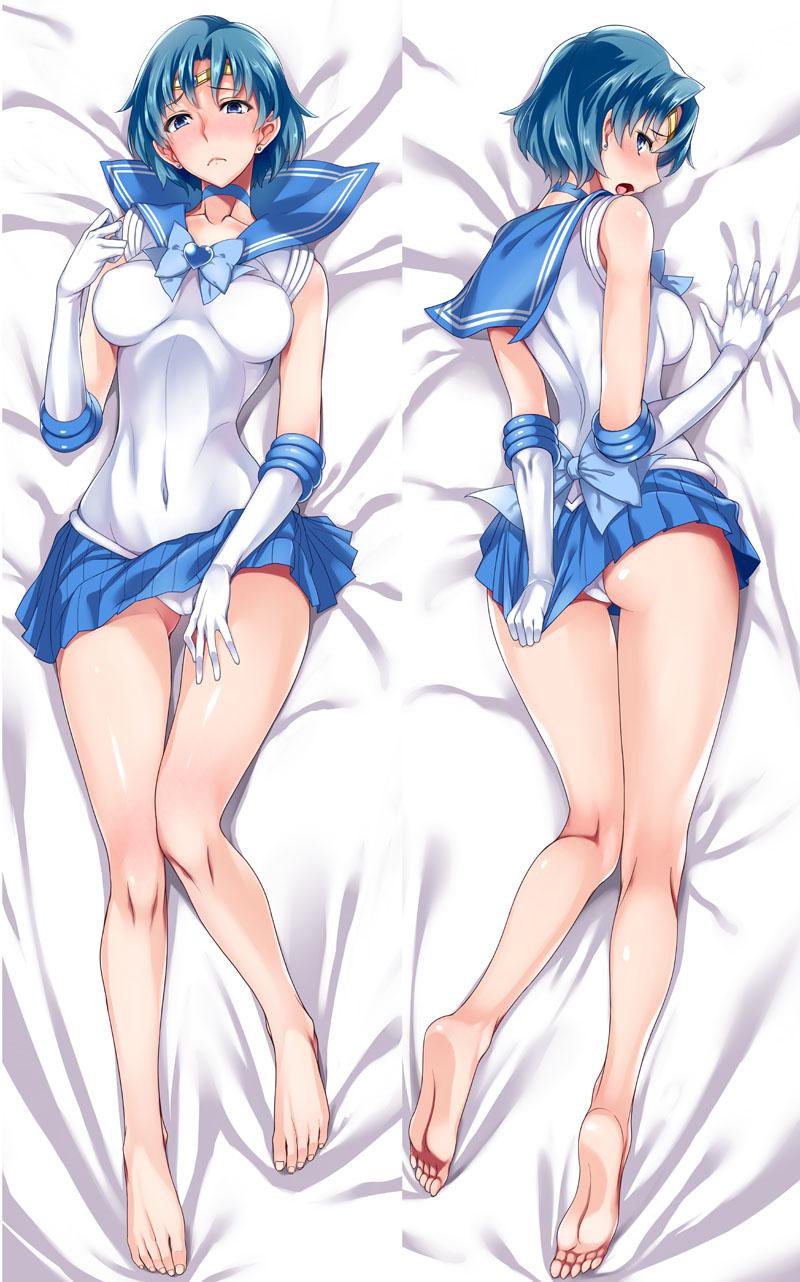 mizuno ami and sailor mercury (bishoujo senshi sailor moon) drawn by isao