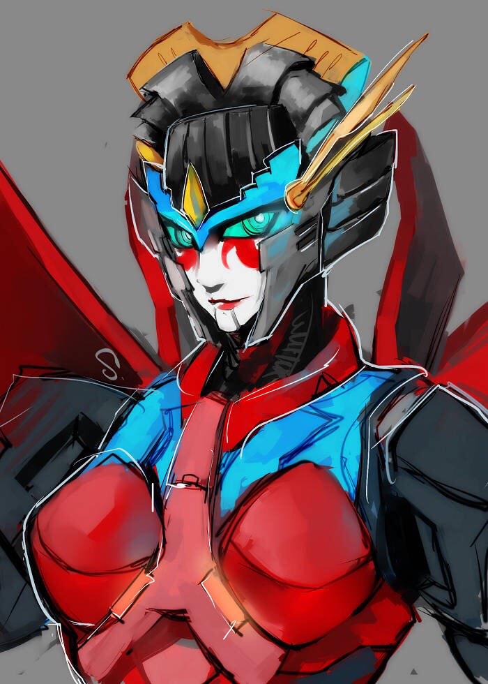windblade (transformers and 1 more) drawn by sesame_ange