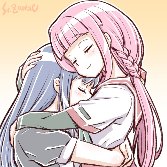 tamaki iroha and nanami yachiyo (mahou shoujo madoka magica and 1 more) drawn by studiozombie