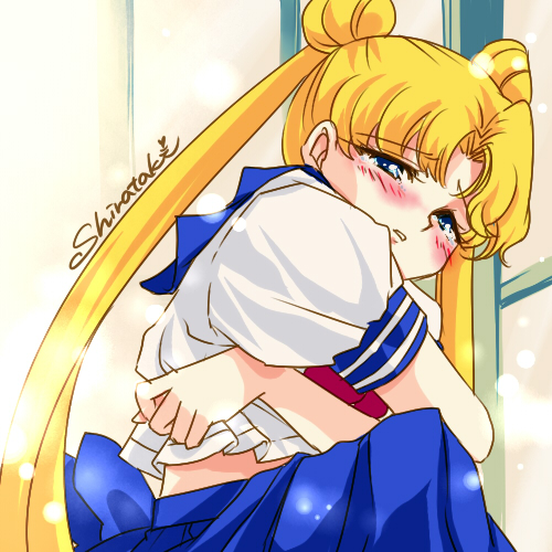 tsukino usagi (bishoujo senshi sailor moon and 1 more) drawn by shirataki_kaiseki