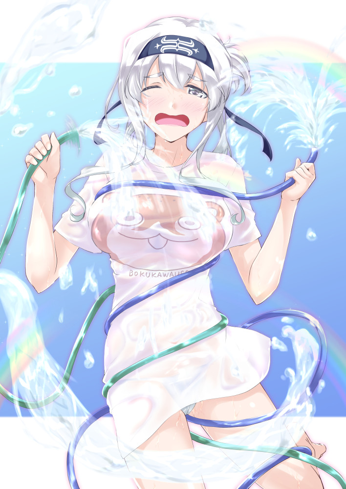 kamoi and bokukawauso (kantai collection) drawn by mikage_takashi
