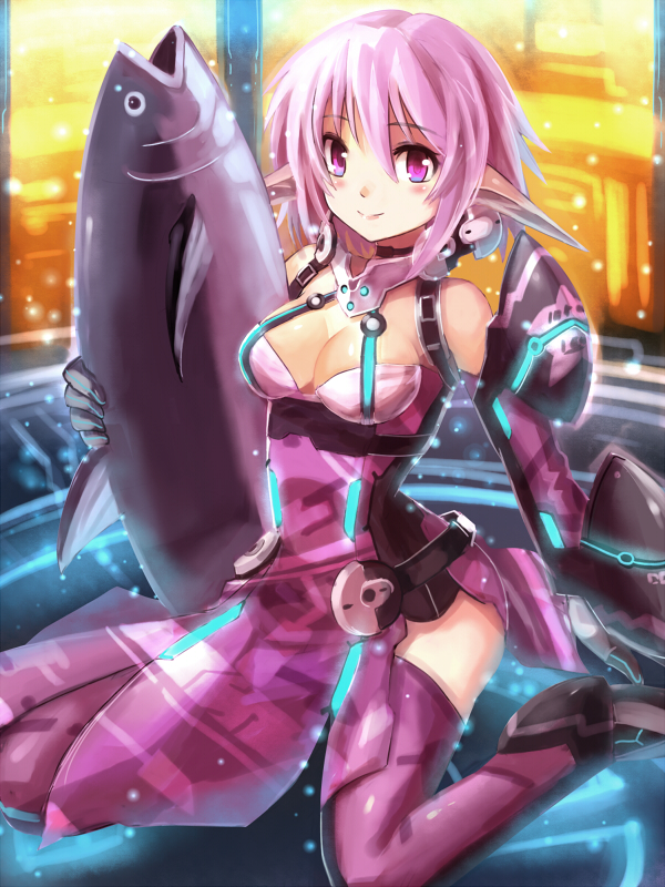 ballistic coat and space tuna (phantasy star and 1 more) drawn by edobox
