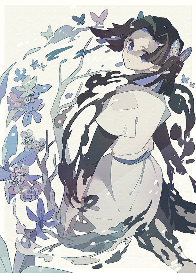 kanzaki aoi (kimetsu no yaiba) drawn by miha_riko