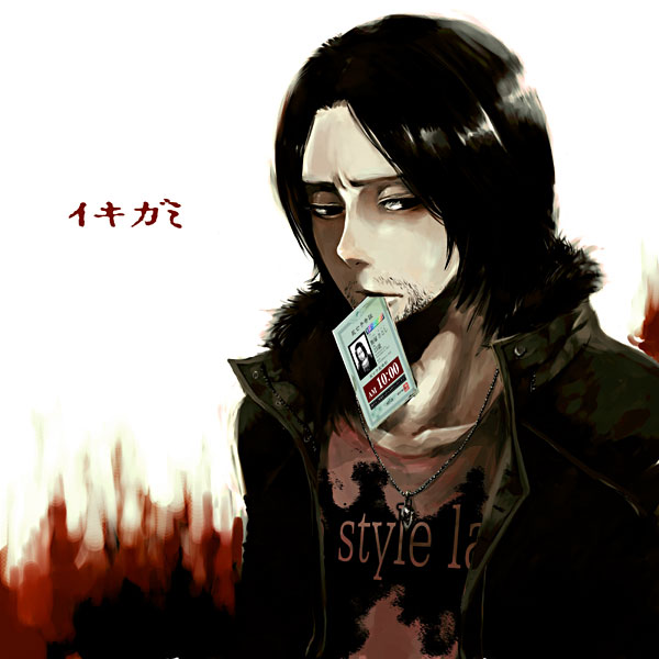 yamada takayuki and iizuki satoshi (ikigami) drawn by yakitoryyyy