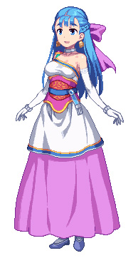 flora (dragon quest and 2 more) drawn by 774_(nanashi)