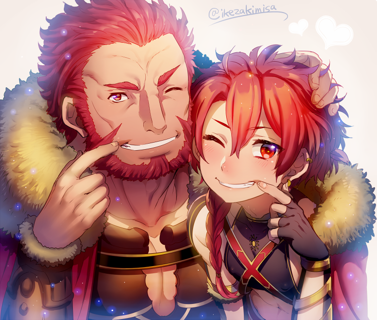 iskandar and alexander (fate and 2 more) drawn by ikezaki_misa