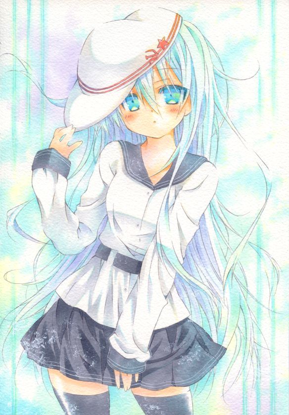 hibiki and verniy (kantai collection) drawn by gura_(tanamoku)