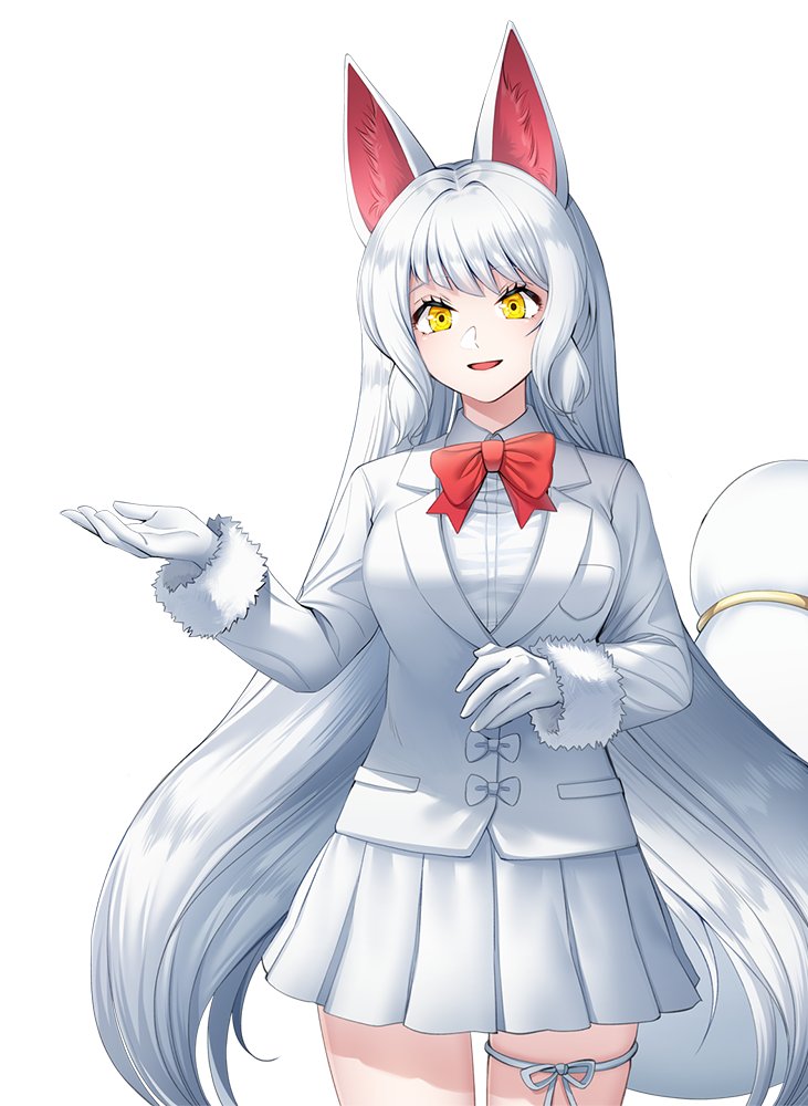 oinari-sama (kemono friends and 1 more) drawn by menna_(0012)