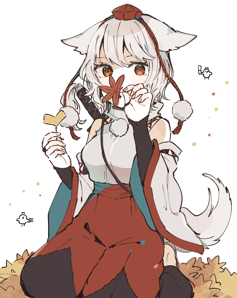 shameimaru aya, inubashiri momiji, and himekaidou hatate (touhou) drawn by mozukuzu_(manukedori)
