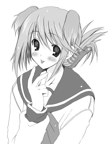 komaki manaka (to heart and 1 more) drawn by kyogoku_shin
